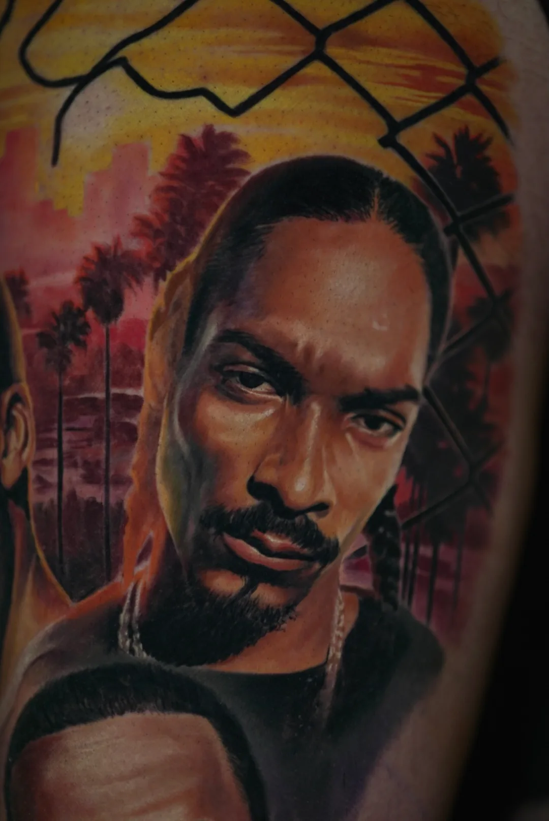 Hip-Hop Legends tattoo, detail 3