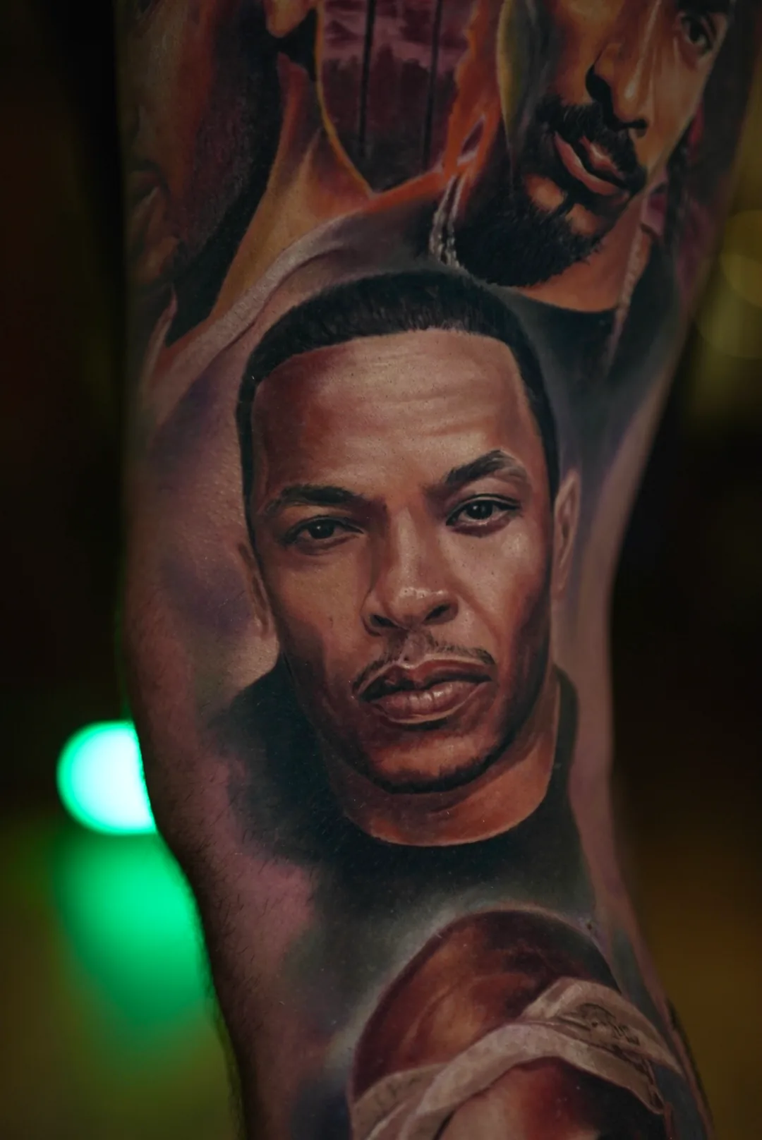 Hip-Hop Legends tattoo, detail 4