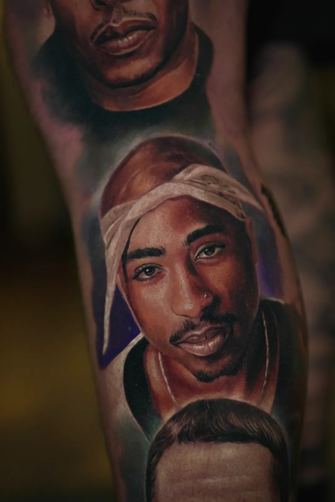 Hip-Hop Legends tattoo, detail 5