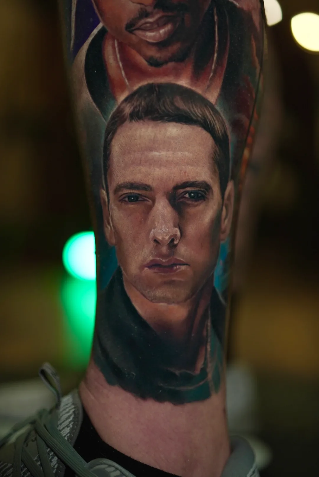 Hip-Hop Legends tattoo, detail 6