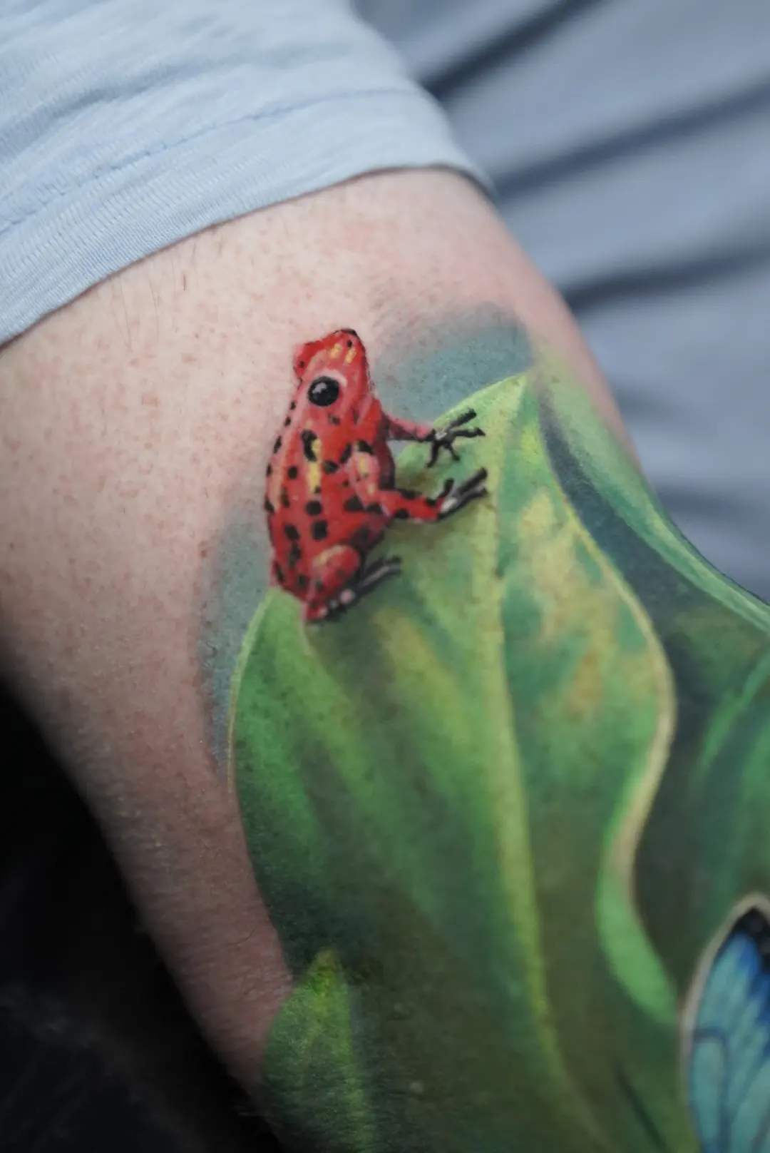 Amazon Jaguar tattoo, detail 3